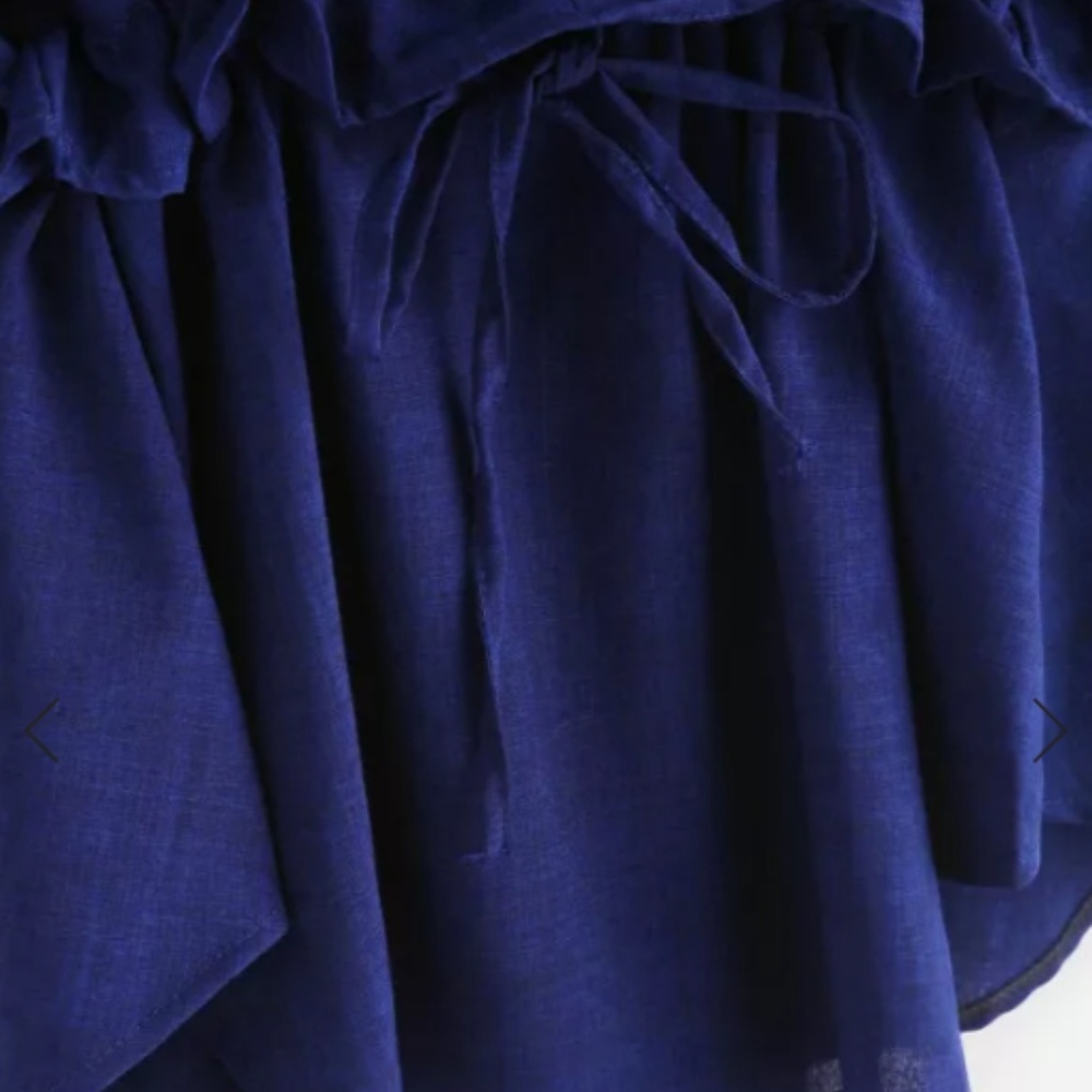 Drawstring Frill Blouse - Picture 5 of 7